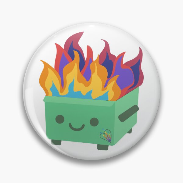 Item preview, Lavender Spectrum Health Dumpster Fire designed and sold by LSpectrumHealth.
