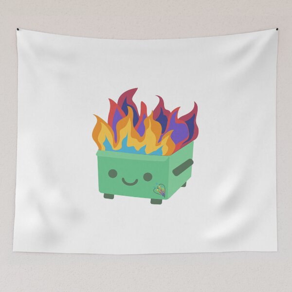 Item preview, El infierno del contenedor de basura de Lavender Spectrum Health designed and sold by LSpectrumHealth.