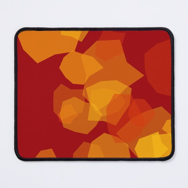 Item preview, Sunset Warm Geometric Pattern | Printable Digital Wall Art | Abstract Red Orange Print designed and sold by Always Good Affs.