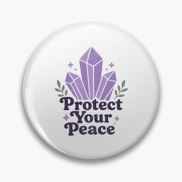 Item preview, Protect Your Peace Crystals Vintage Design designed and sold by EthosWear.
