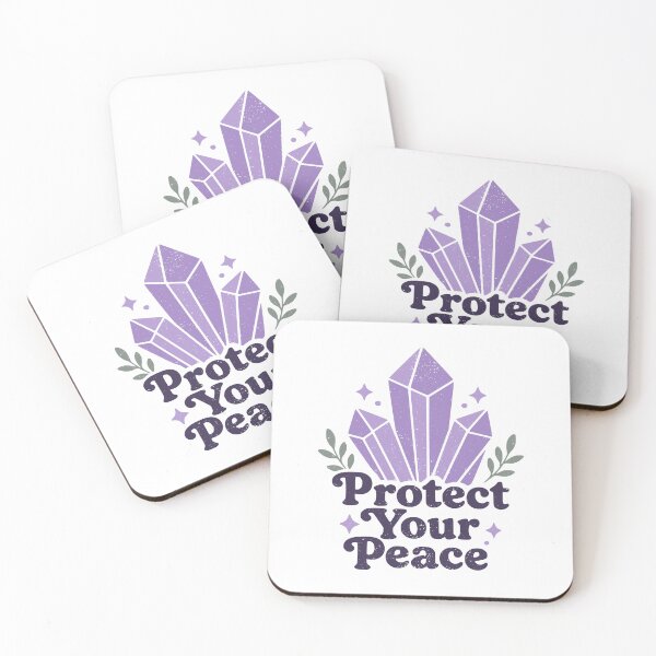 Item preview, Protect Your Peace Crystals Vintage Design designed and sold by EthosWear.