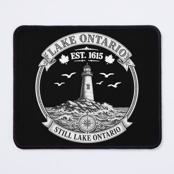 Item preview, Lake Ontario Still Lake Ontario Vintage Lake Design for Great Lakes Lovers designed and sold by Teetreasure2.