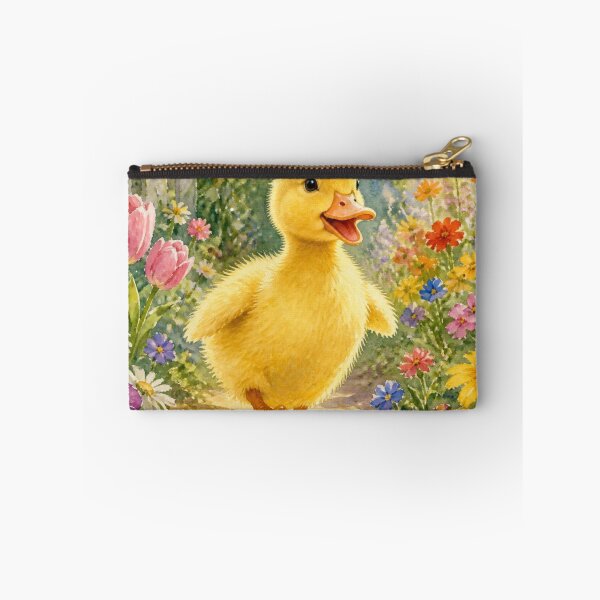 Item preview, Duckling in Colorful Garden designed and sold by FlowerSeller1.