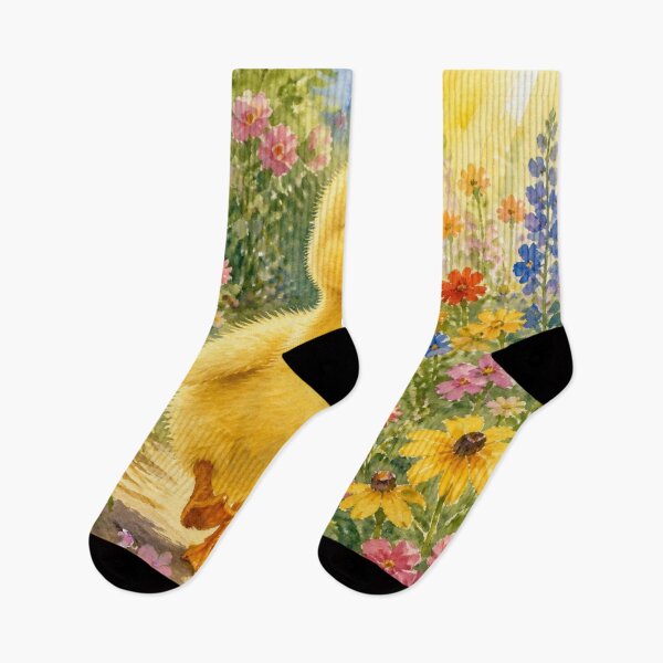 Item preview, Duckling in Colorful Garden designed and sold by FlowerSeller1.