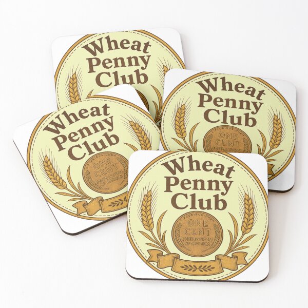 Item preview, Wheat Penny Club Coin Hunting Badge designed and sold by BoosterShop.