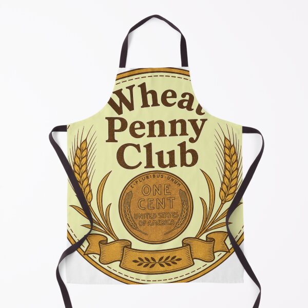 Item preview, Wheat Penny Club Coin Hunting Badge designed and sold by BoosterShop.