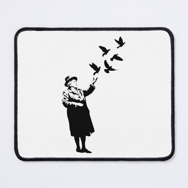Item preview, Releasing Flying Pigeons - Stencil Art designed and sold by weepyzumi.