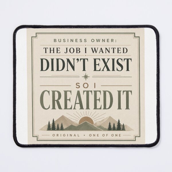 Item preview, The Job I Wanted Didn’t Exist – Business Owner designed and sold by Dr.Carrie'sStore.