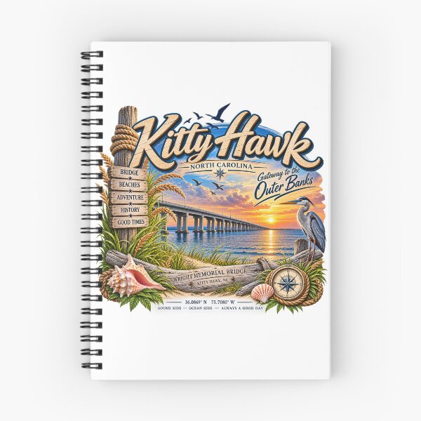 Item preview, Kitty Hawk Gateway to the Outer Banks designed and sold by The Coastal Route.