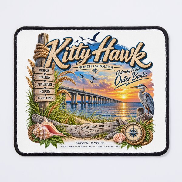 Item preview, Kitty Hawk Gateway to the Outer Banks designed and sold by The Coastal Route.
