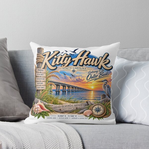 Item preview, Kitty Hawk Gateway to the Outer Banks designed and sold by The Coastal Route.