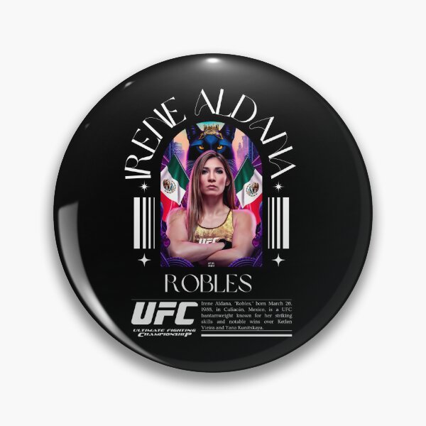 Artikelvorschau, Irene Aldana „Robles“ UFC entworfen und verkauft von JeyVel.