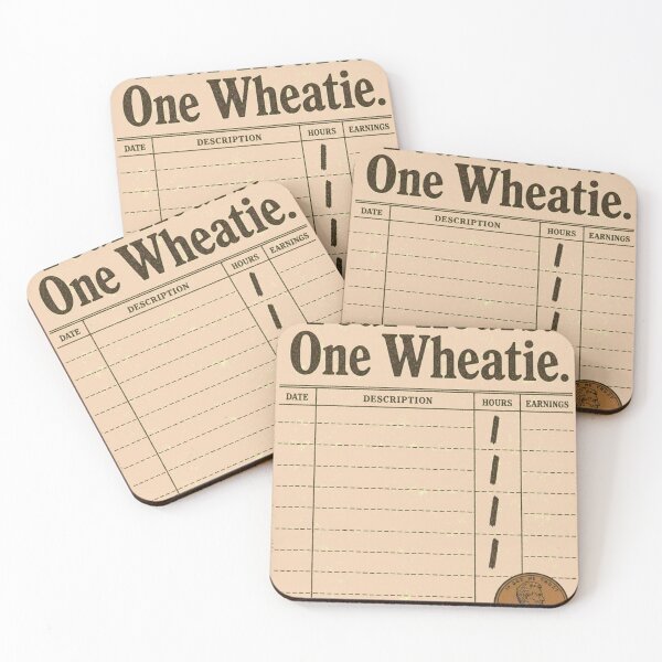 Item preview, Four Hours One Wheatie Detecting Tally Sheet designed and sold by BoosterShop.