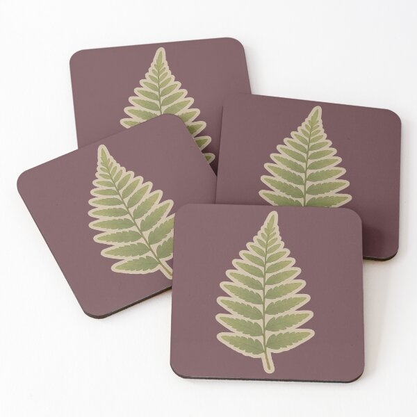 Item preview, Watercolor Botanical Leaves Nature Inspired Collection: Jacaranda designed and sold by PinUpPizzazz.