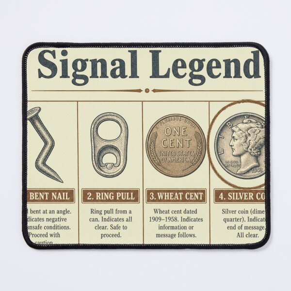 Item preview, Signal Legend Metal Detecting Infographic designed and sold by BoosterShop.