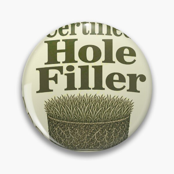 Item preview, Certified Hole Filler Detectorist Award Badge designed and sold by BoosterShop.