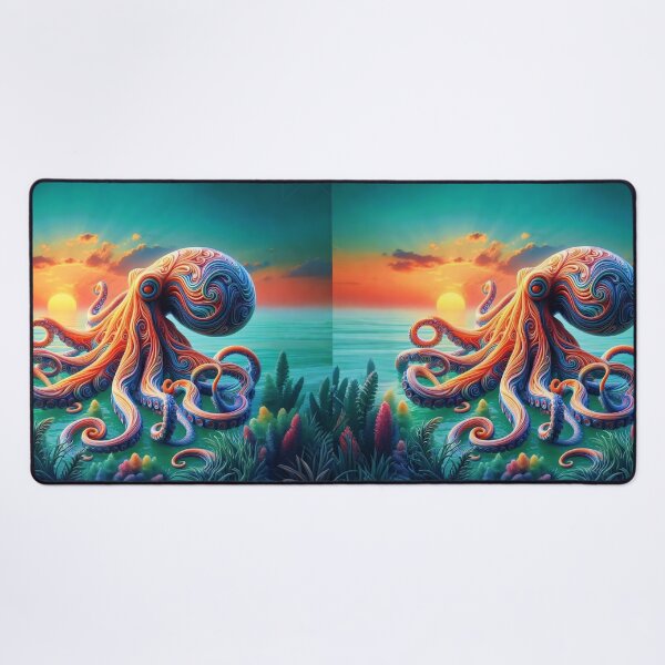 Item preview, Octopus with flare designed and sold by KingsArtworx 2.