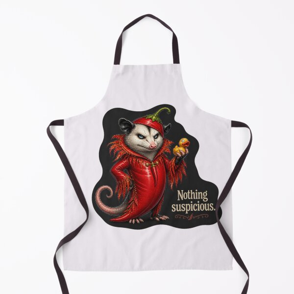 Item preview, Bertie the Opossum – Nothing Suspicious – Quirky Animal Humour designed and sold by flashARTstudio.