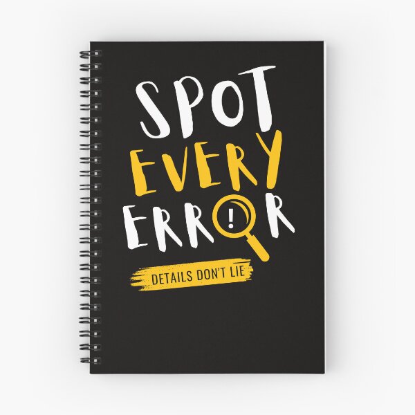 Item preview, Spot Every Error – Accounting Auditor Humor designed and sold by FCA SIR MERCH .
