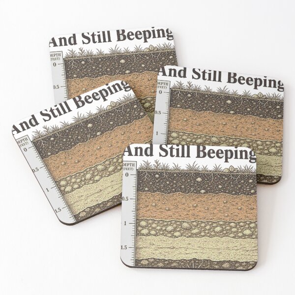 Item preview, Two Feet Down And Still Beeping Depth Chart designed and sold by BoosterShop.