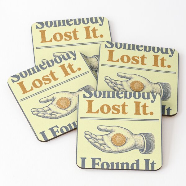 Item preview, Somebody Lost It I Found It Detecting Card designed and sold by BoosterShop.
