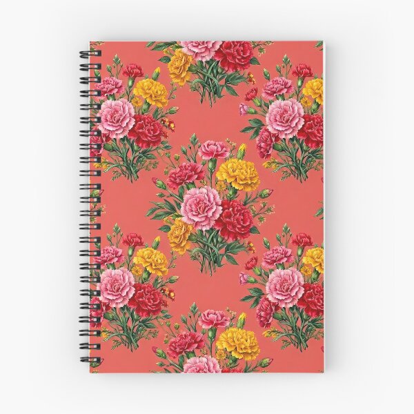 Item preview, Beautiful Pink And Yellow Flowers On Coral designed and sold by Lasofficial.