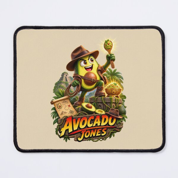 Item preview, Funny Avocado Explorer | Food Adventure Art designed and sold by PopCulturePixel.