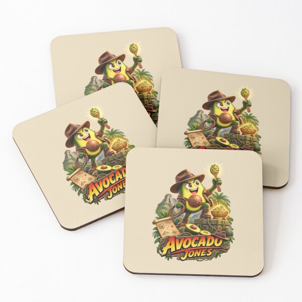 Item preview, Funny Avocado Explorer | Food Adventure Art designed and sold by PopCulturePixel.