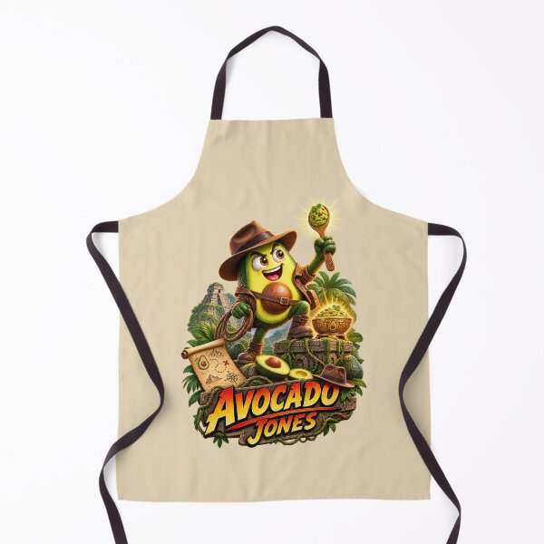 Item preview, Funny Avocado Explorer | Food Adventure Art designed and sold by PopCulturePixel.