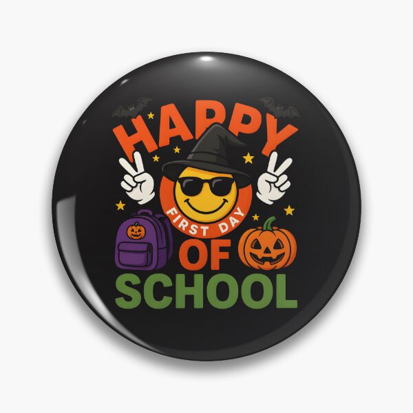 Item preview, Spooky First Day School Smiley Autumn Classroom Kids  designed and sold by dragonbol023.