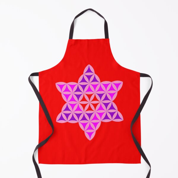 Item preview, Sacred Star Of Life, Inverse 02 - Pink/Indigo designed and sold by iSacredGeometry.