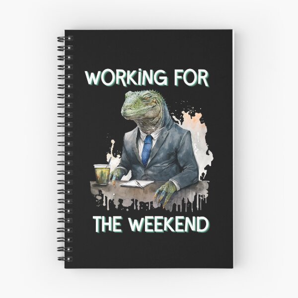 Item preview, Reptilian Overlard Working for the Weekend designed and sold by WigOutlet.