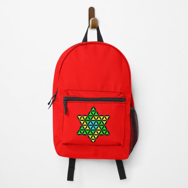 Item preview, Sacred Star of Life - Inverse, 2D GN/YL designed and sold by iSacredGeometry.
