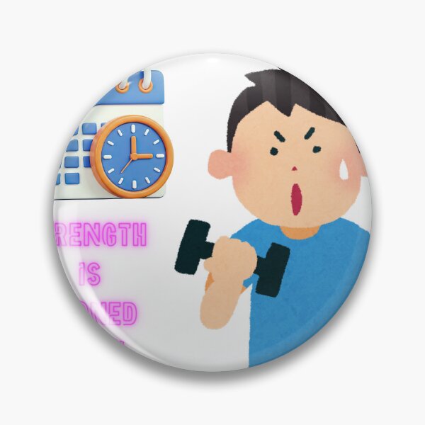 Item preview, Strength Is Earned Daily Workout Motivation Gym Graphic designed and sold by Varkajia.