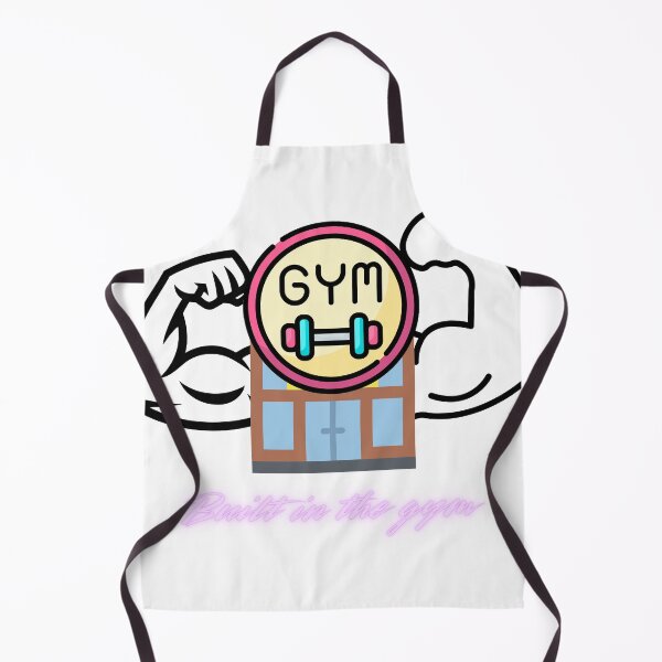 Item preview, Built In The Gym Neon Style Fitness Motivation Graphic designed and sold by Varkajia.