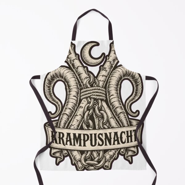 Item preview, Gruss vom Krampus Postcard Repeat | Antique Austrian Christmas Devil Pattern designed and sold by StickyGuys.