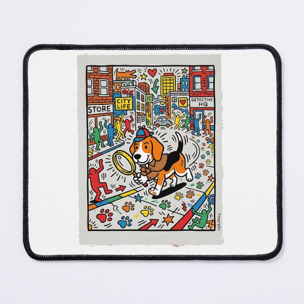 Item preview, Beagle Detective designed and sold by PictoVibe.