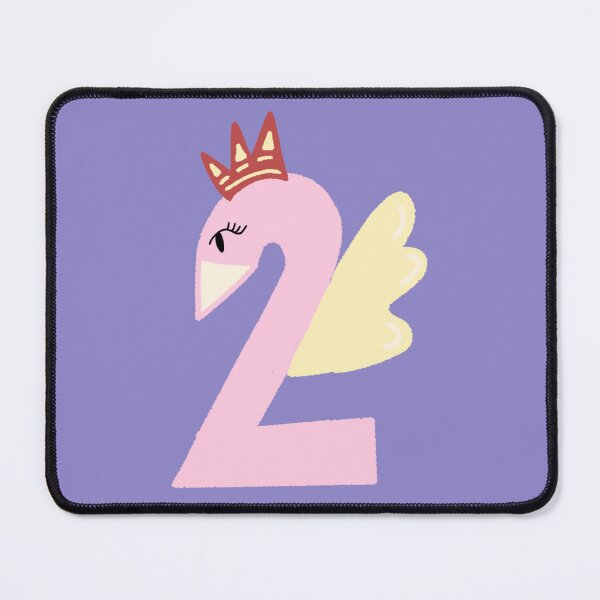 Item preview, Hand drawn number two pink pastel designed and sold by Tanapan2529.