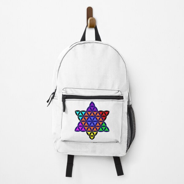 Item preview, Sacred Star of Life – Inverse, 2D Rainbow designed and sold by iSacredGeometry.