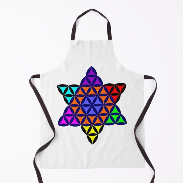 Item preview, Sacred Star of Life – Inverse, 2D Rainbow designed and sold by iSacredGeometry.