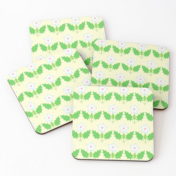 Item preview, October 23rd Birth Flower Datura Pattern designed and sold by 366birthflower.