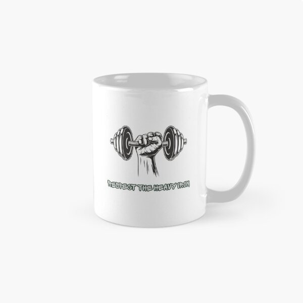 Item preview, Respect The Heavy Iron Powerlifting Strong Fist Graphic designed and sold by Varkajia.