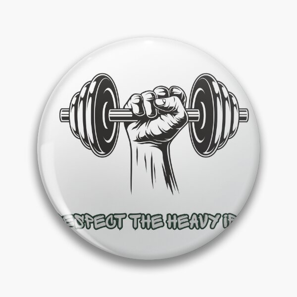 Item preview, Respect The Heavy Iron Powerlifting Strong Fist Graphic designed and sold by Varkajia.