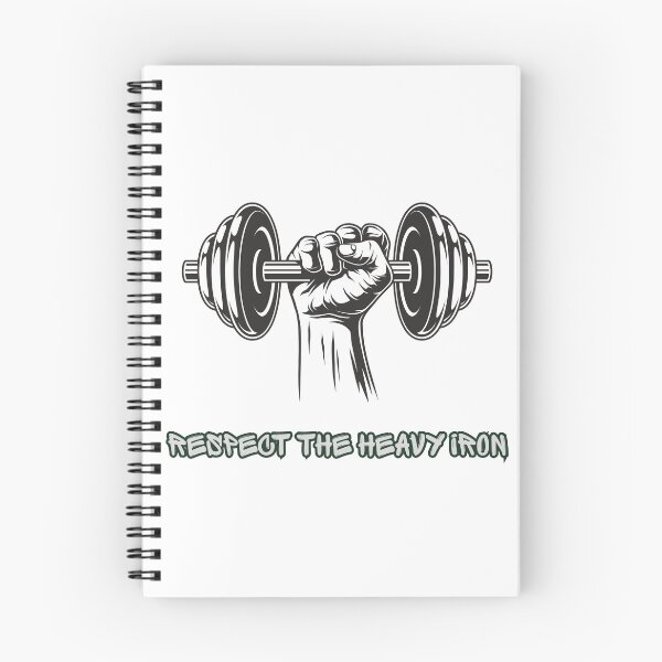 Item preview, Respect The Heavy Iron Powerlifting Strong Fist Graphic designed and sold by Varkajia.