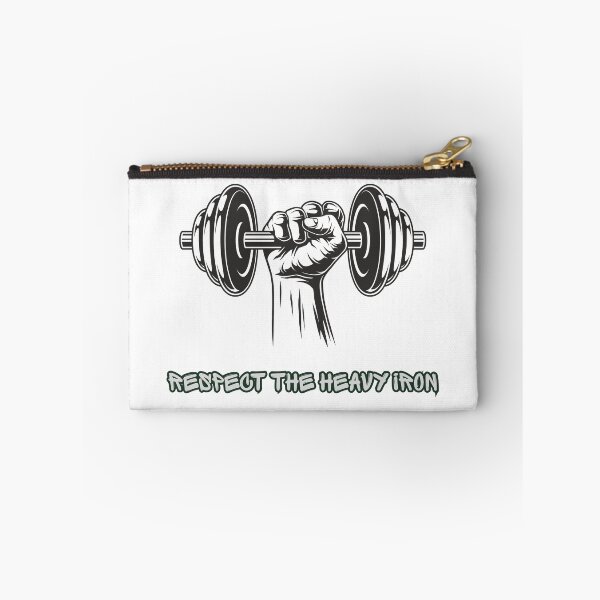 Item preview, Respect The Heavy Iron Powerlifting Strong Fist Graphic designed and sold by Varkajia.