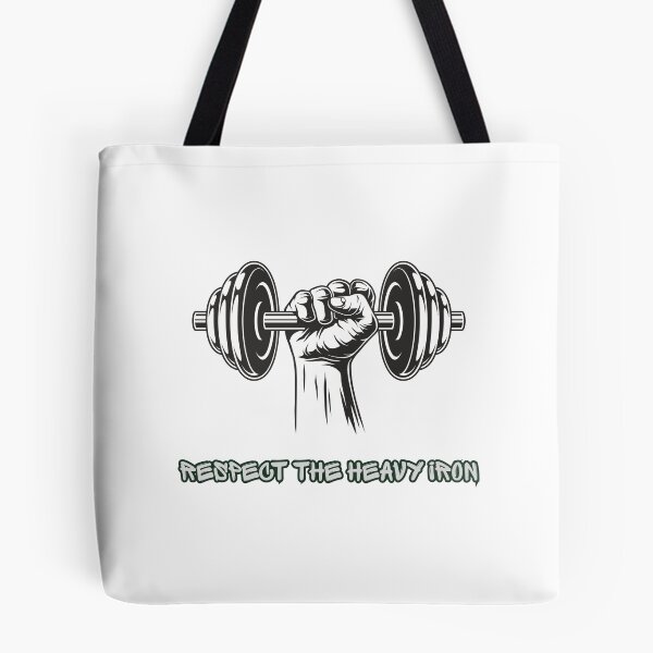 Item preview, Respect The Heavy Iron Powerlifting Strong Fist Graphic designed and sold by Varkajia.