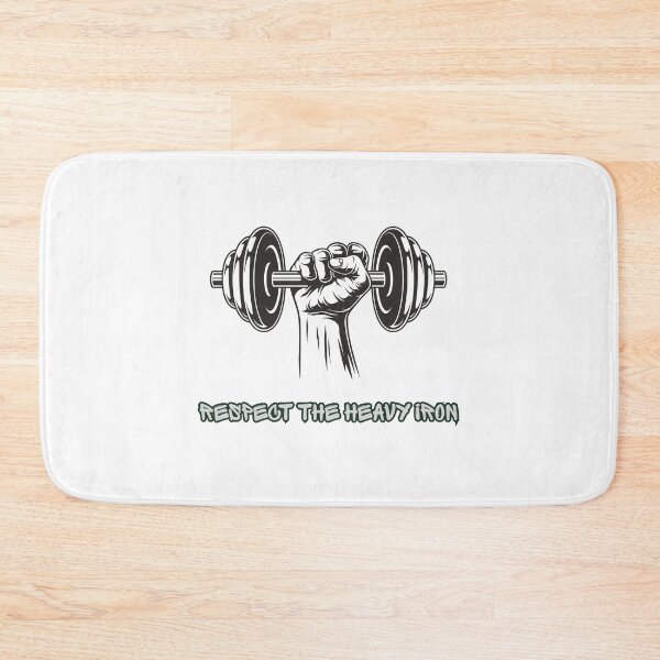 Item preview, Respect The Heavy Iron Powerlifting Strong Fist Graphic designed and sold by Varkajia.