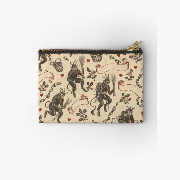 Item preview, Gruss vom Krampus Woodcut Broadsheet | Alpine Christmas Devil Block Print designed and sold by StickyGuys.