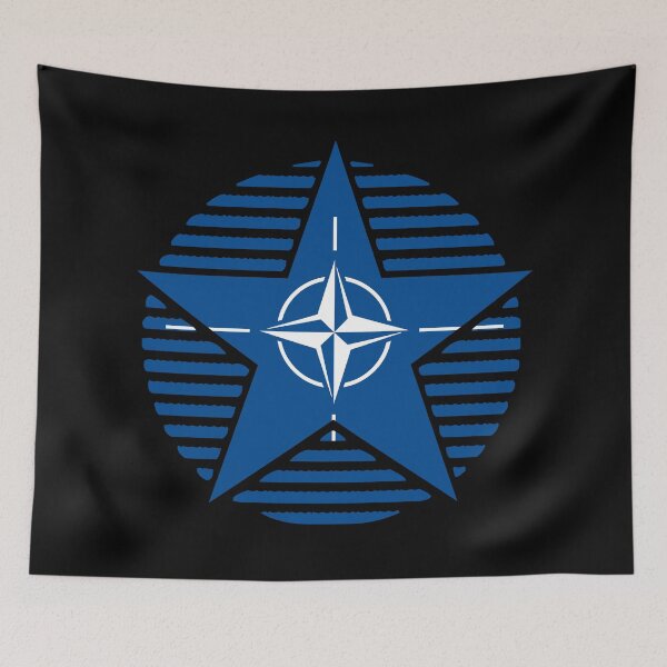 Item preview, Retro NATO Flag Star NATO designed and sold by shitpostee.