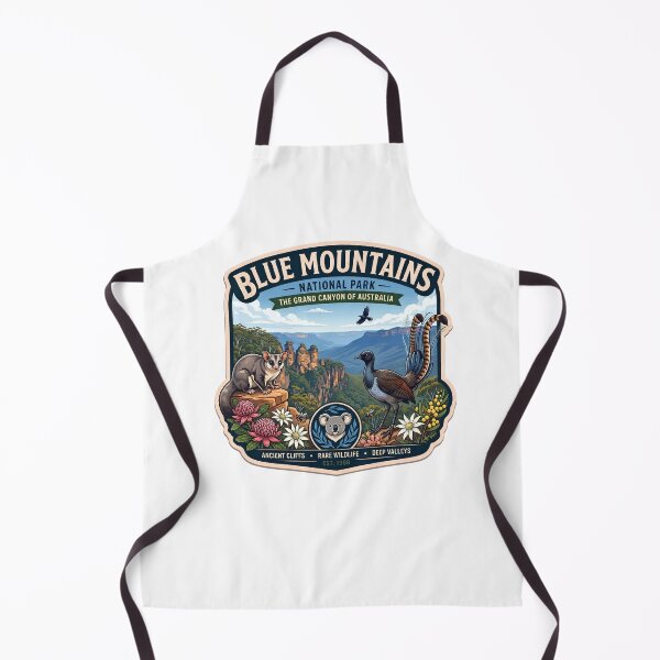 Item preview, Vintage Blue Mountains National Park Australia Wildlife Badge designed and sold by LittleArij.
